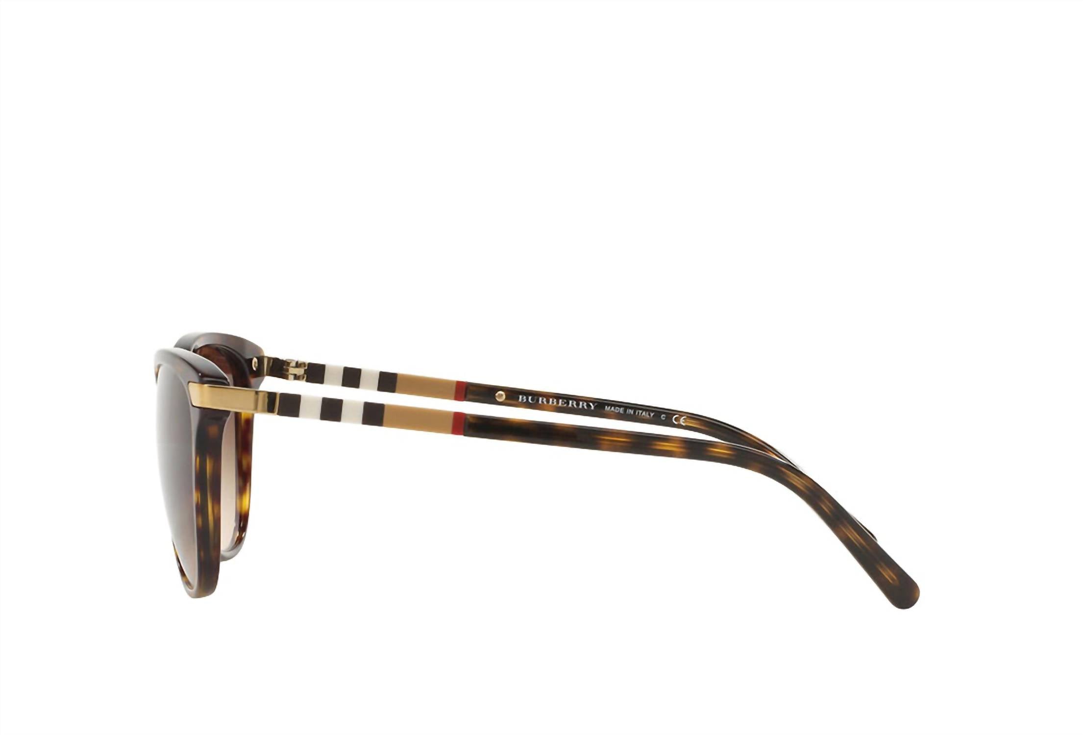 Burberry - Cat Eye Non Polarized Sunglasses - Be4216 3002 - 13