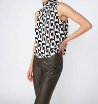 Sanctuary - Mockneck Popover Blouse