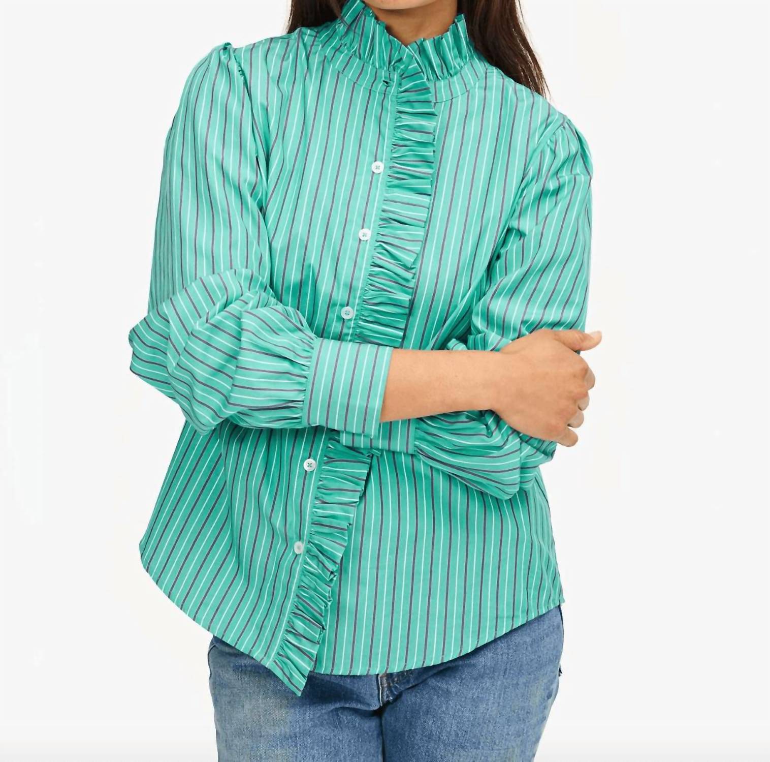 Clare V. - Ella Button Down Top