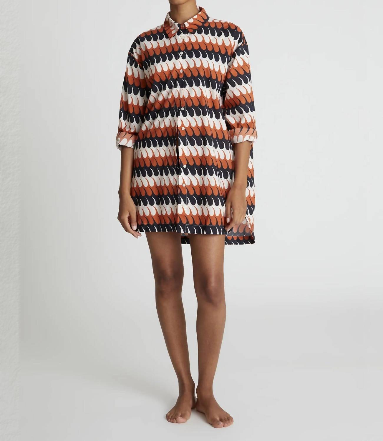 Compania Fantastica - Geometric Shirt Dress