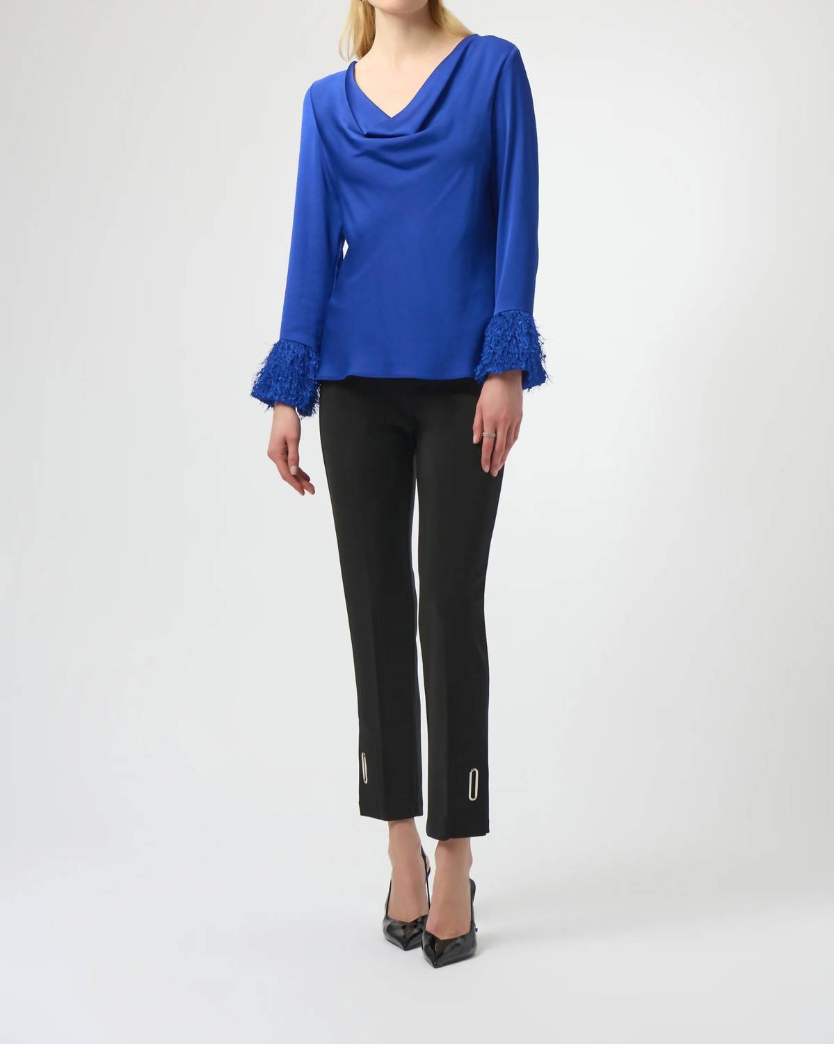 Joseph Ribkoff - Chic Cowl Neck Pullover
