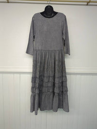 Paperlace - Women's Full Length Dress With Embroidery
