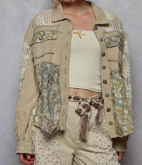 Pol - Balloon Sleeve Woven Jacket