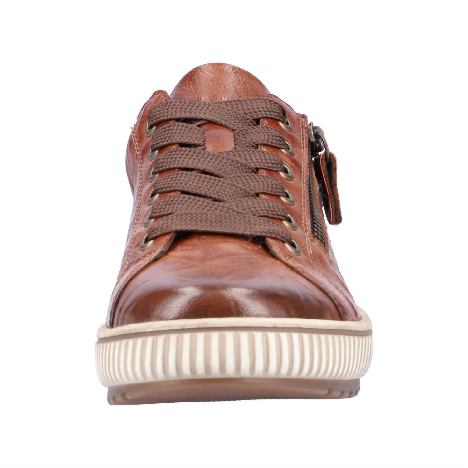Remonte Women's Maditta 00 Sneaker in brown - women's sneaker - alternate view