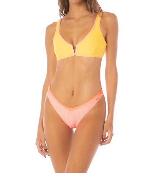 Maaji - Valerian Regular Rise Double V Bikini Bottom