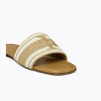 Tory Burch - Women's Double T Jacquard Slide