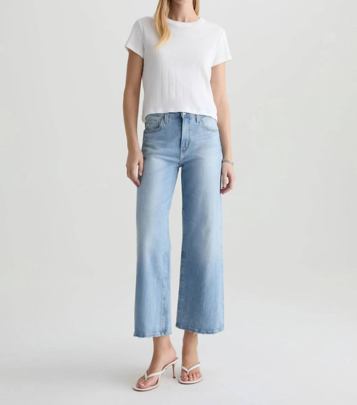 Ag Jeans - Saige Wide Leg Crop Jeans