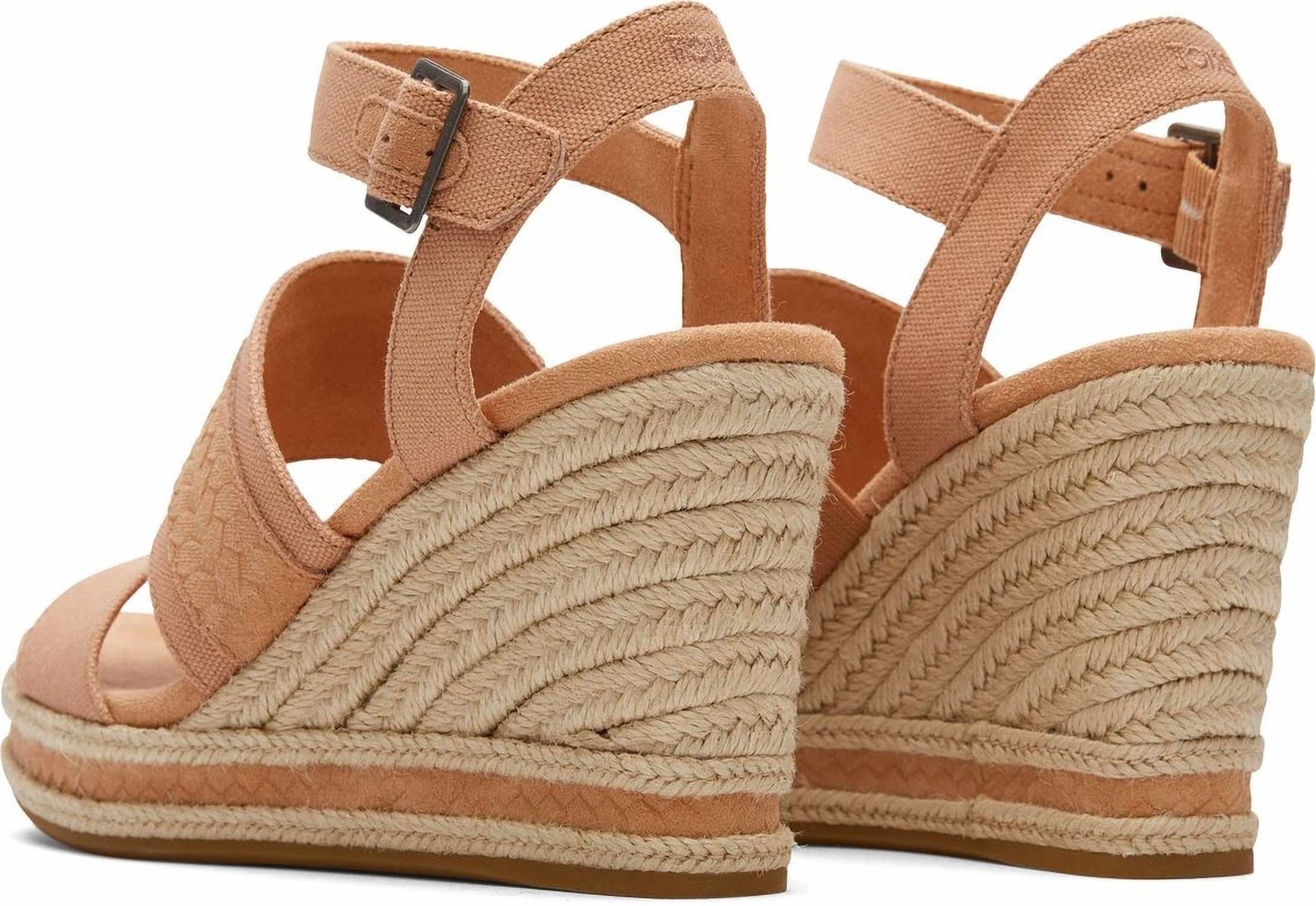 Toms - Women's Madelyn Sandy Wedge Sandal