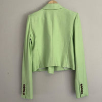 Veronica Beard - Pre-loved Women's Nevis Double Breasted Cropped Blazer