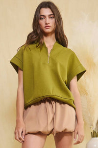 Bucketlist - Modern Motion Half-zip Top