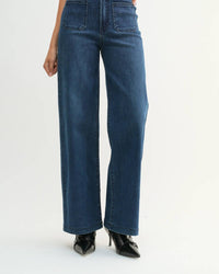 Jbd. - Mini Patch Pocket Wide Leg Jeans