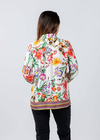 Vilagallo - Tea Estampado Flor Blouse