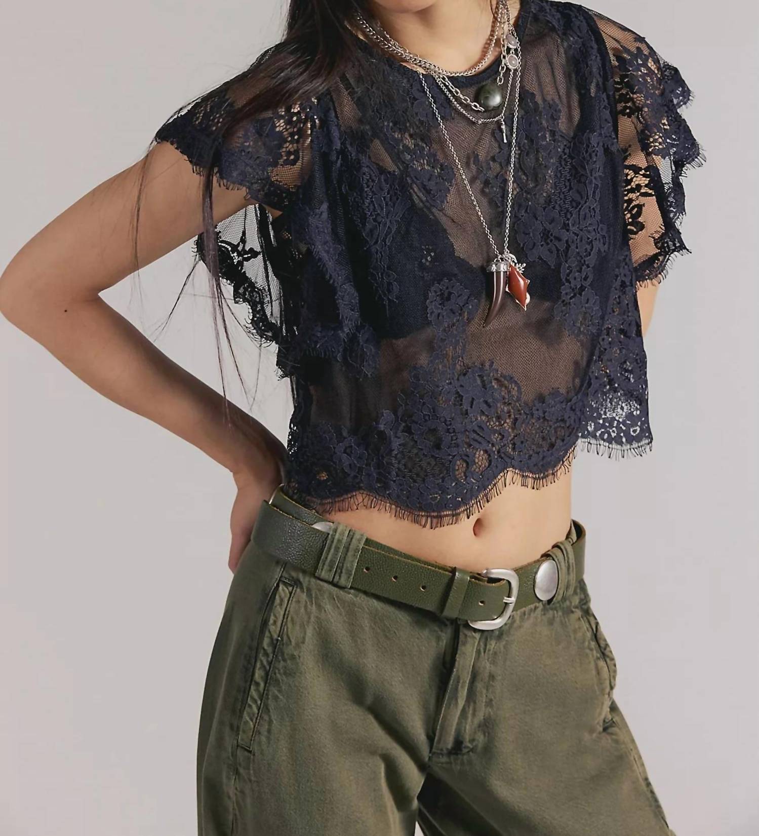 Free People - Lunar Ash Top