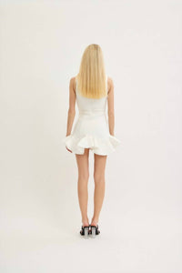Lena - Flutter Ruffle Hem Dress