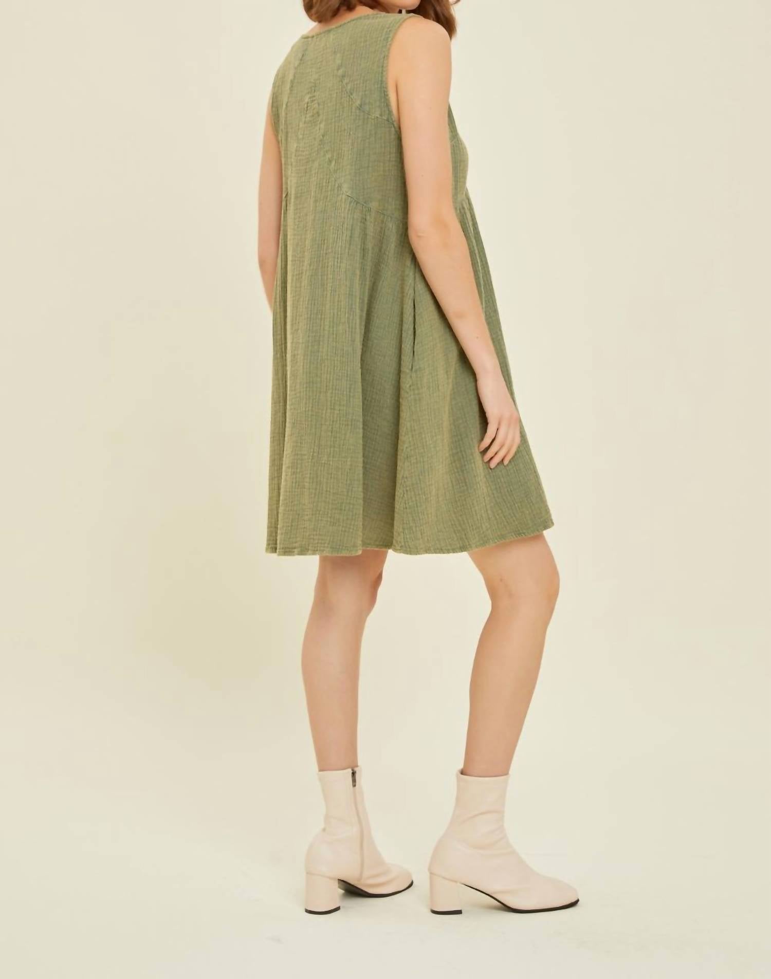 Heyson - Harbor Breeze Gauze Swing Dress
