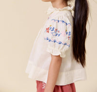Lali - Girl's Luna Top And Paperbag Shorts