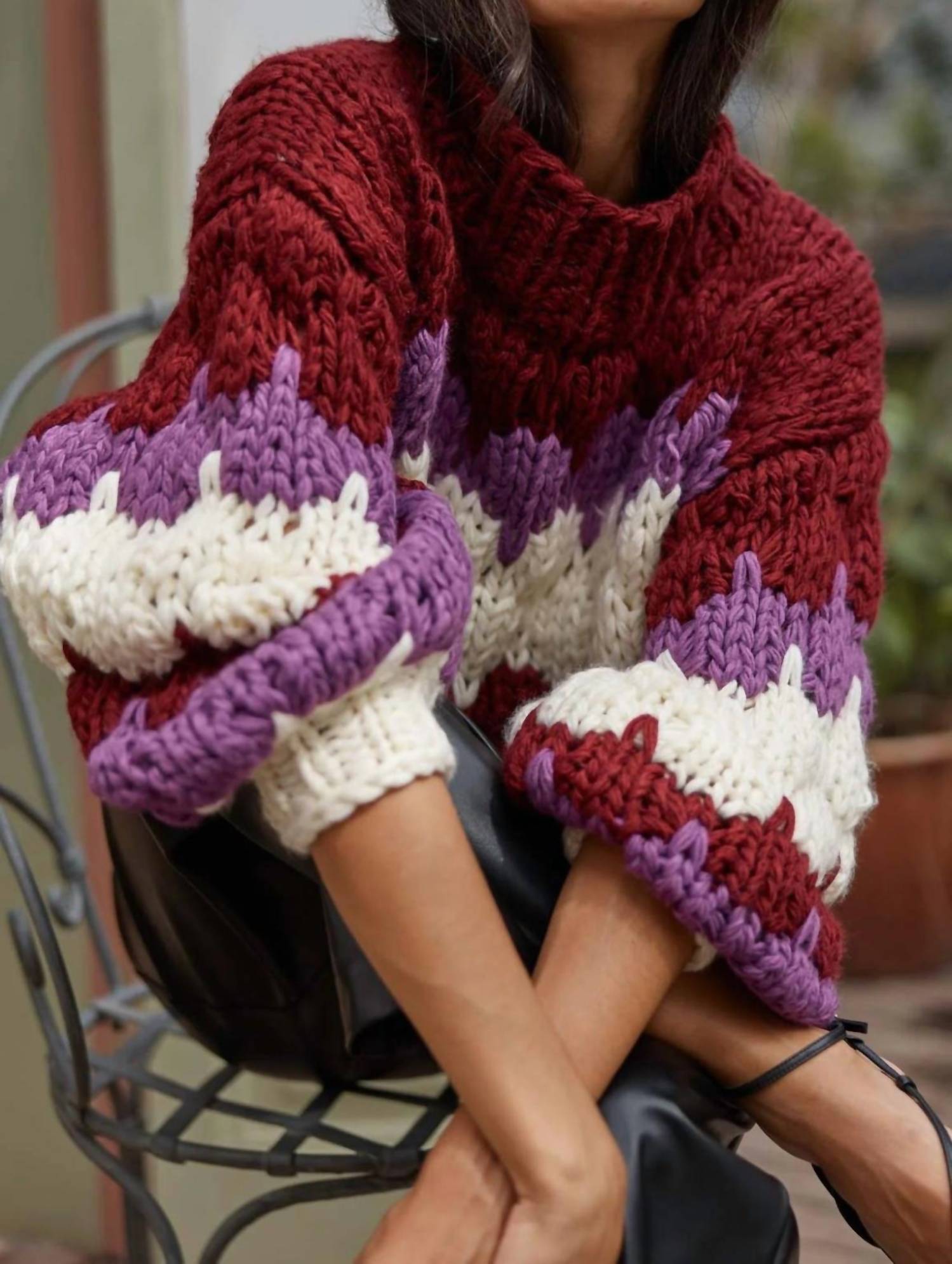 Minkpink - Margot Bobble Knit Sweater