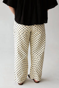 Lovlov - Soft Statement Polka Dot Barrel Pants