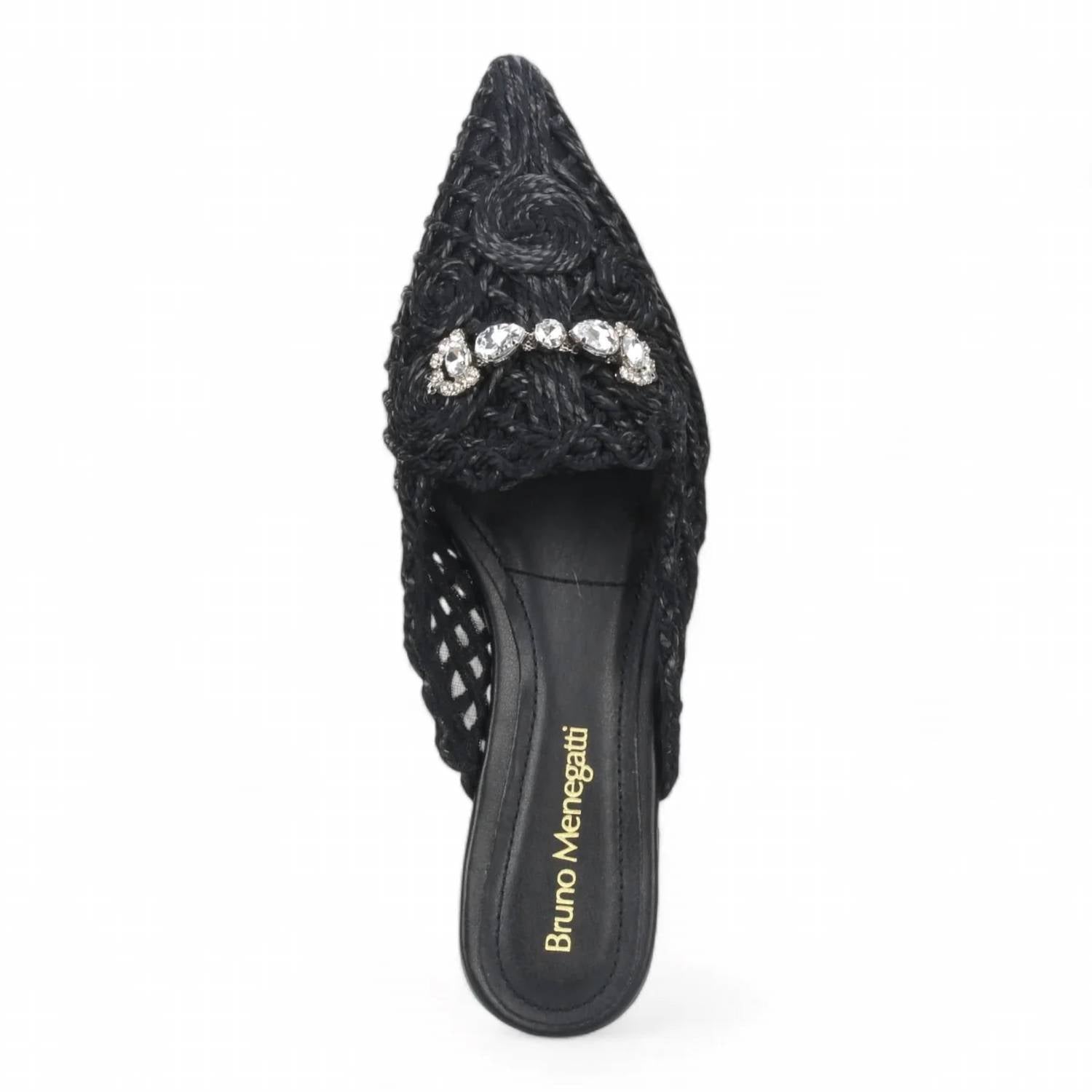 Bruno Menegatti - Women's Athina Woven Crochet Mule