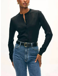 White + Warren - Linen Blend Cardigan