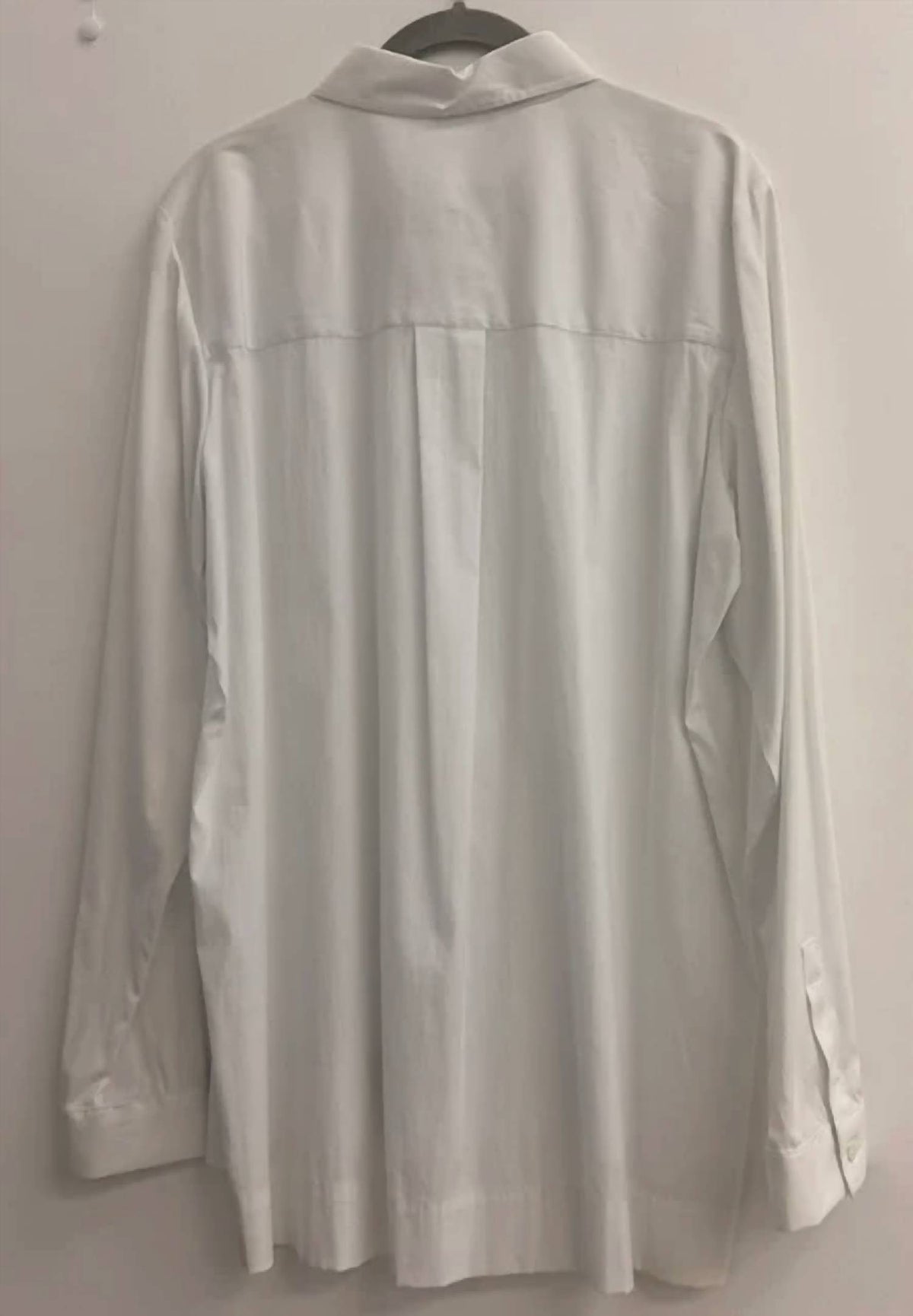 Elliott Lauren - Seamed Detail Button Front Shirt Casual Top