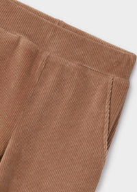 Mayoral - High Waist Pull On Corduroy Pant