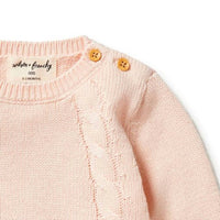Wilson + Frenchy - Baby's Knit Mini Cable Sweater