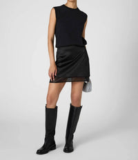 FRENCH CONNECTION Cosysoft Sleeveless Vest in black - women's jacket - view 5