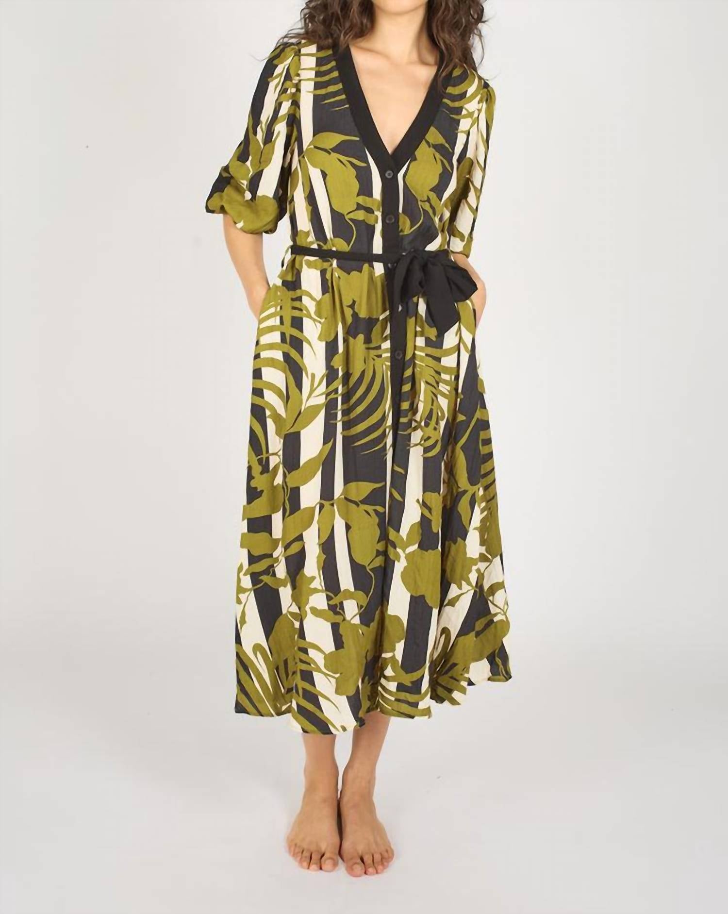 Traffic People - Archive Poppy Midi Dress