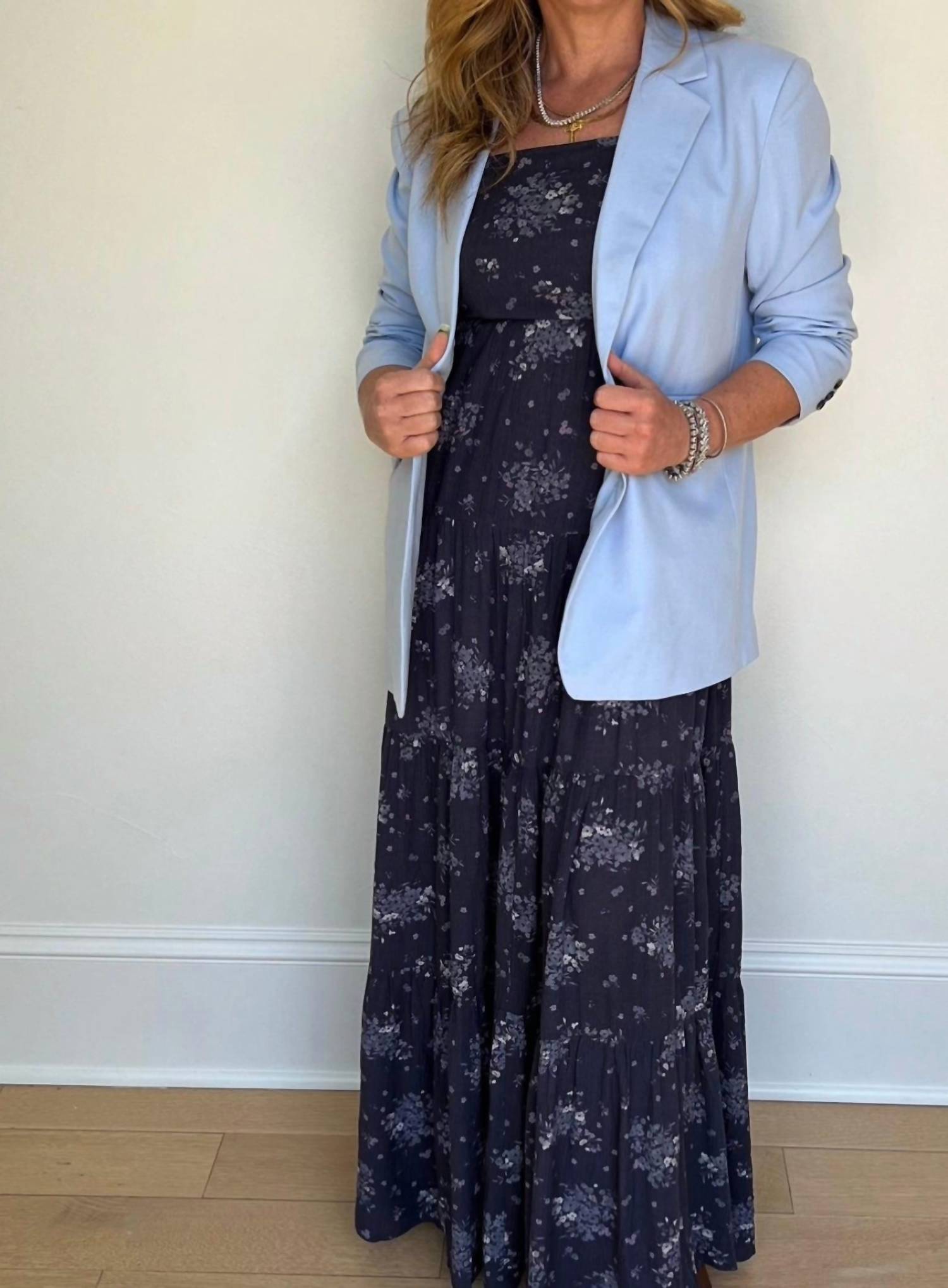 Rokoko - Sleeveless Tiered Maxi Dress