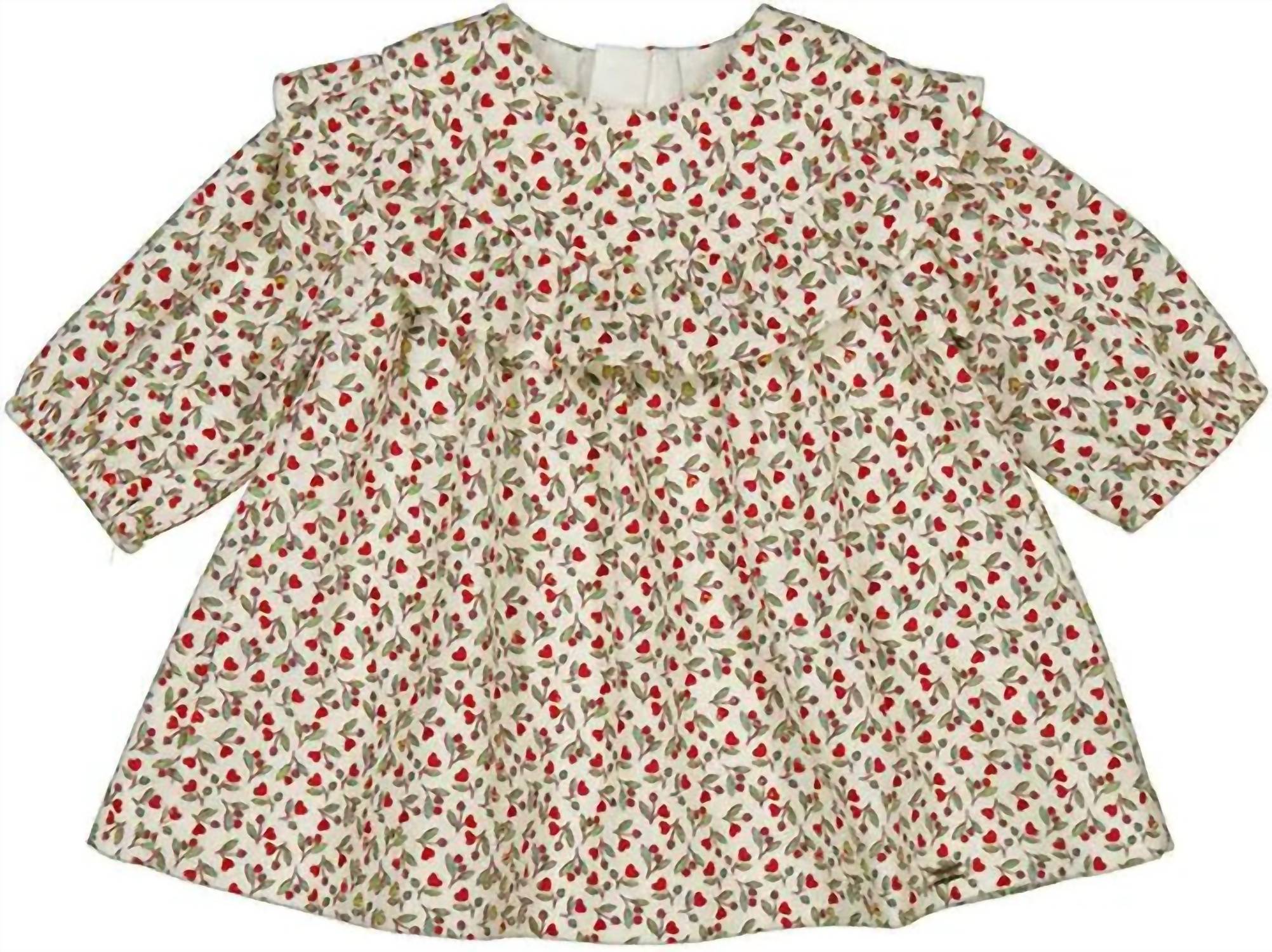 Mayoral - Girls' Printed Velvet Dress