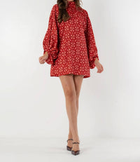 Emily McCarthy Sasha Mini Dress in bandana 1 - women's dress