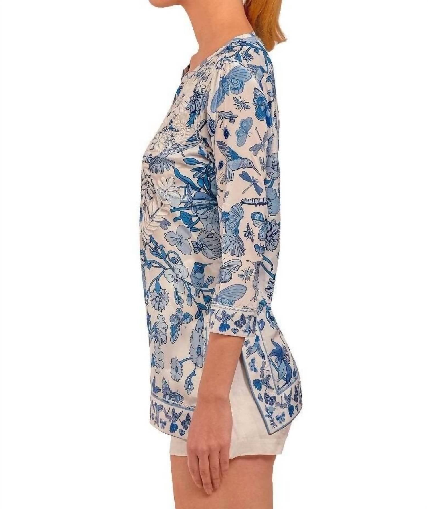 Gretchen Scott - Birds & Bees Tunic Top
