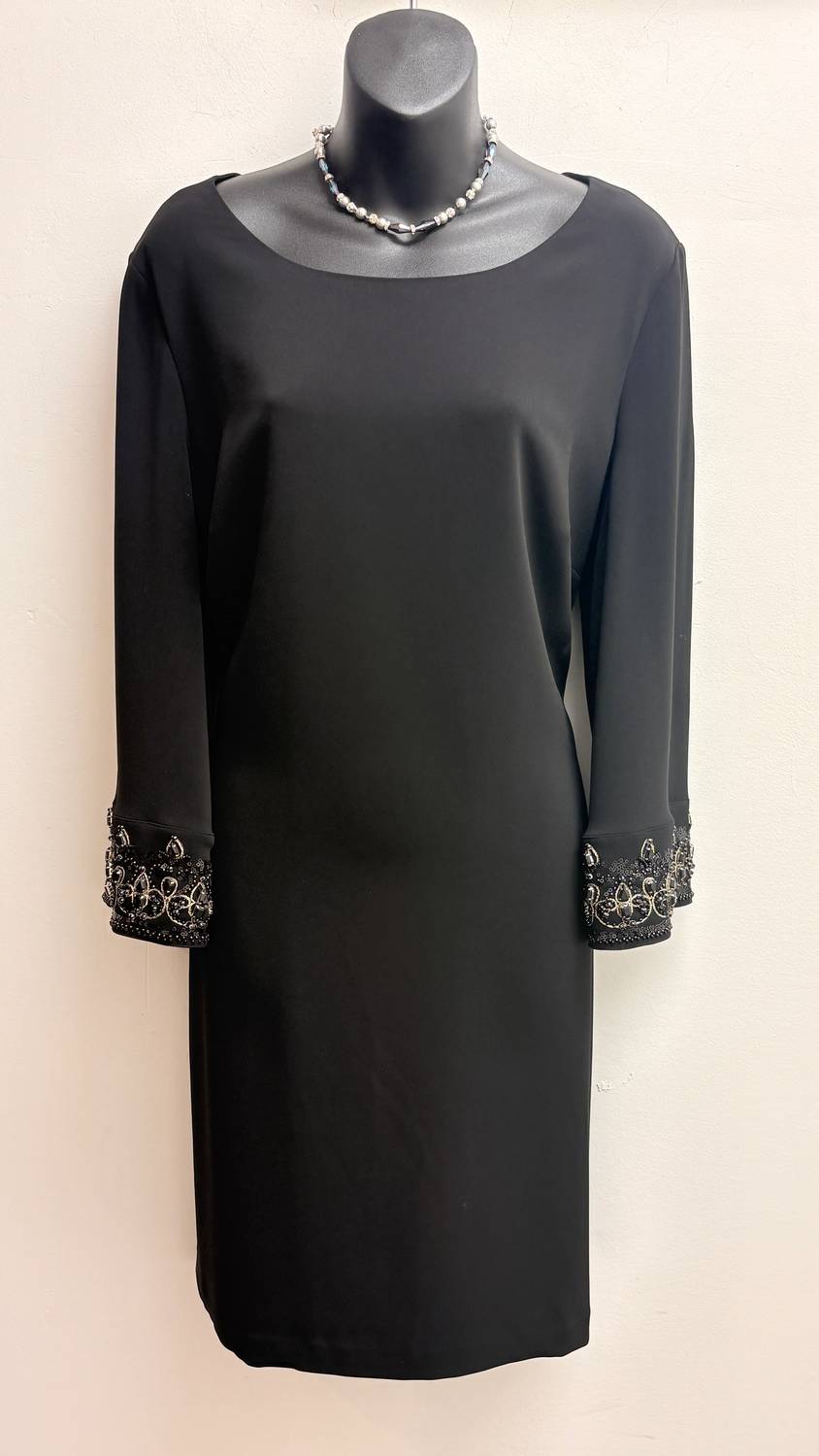 Laundry By Shelli Segal - Embellished Sleeve Mini Dress