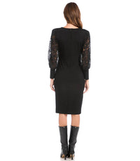 Karen Kane - Lace Sleeve Dress