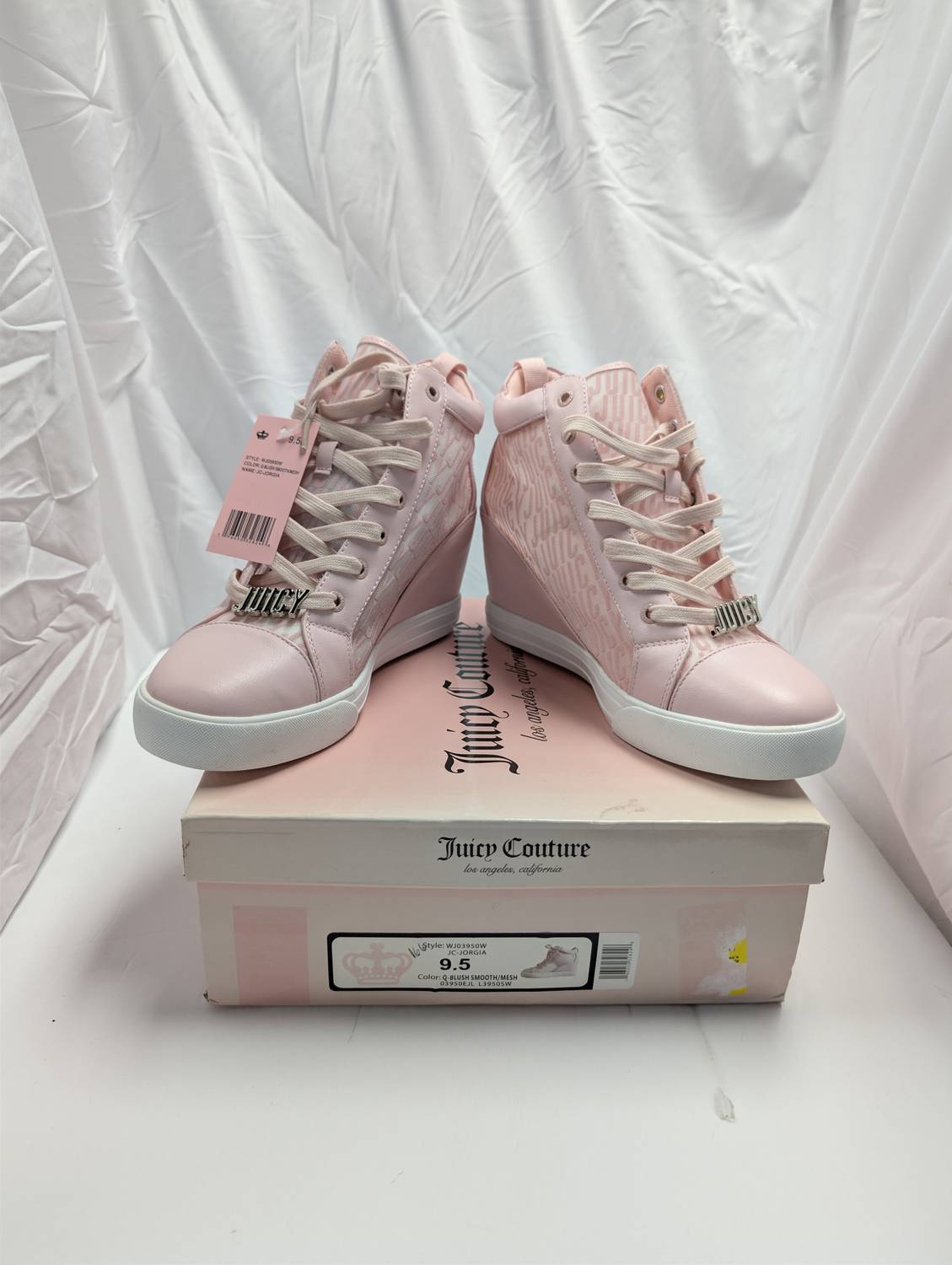 Juicy Couture - WOMEN Q-BLUSH SMOOTH/MESH SNEAKERS