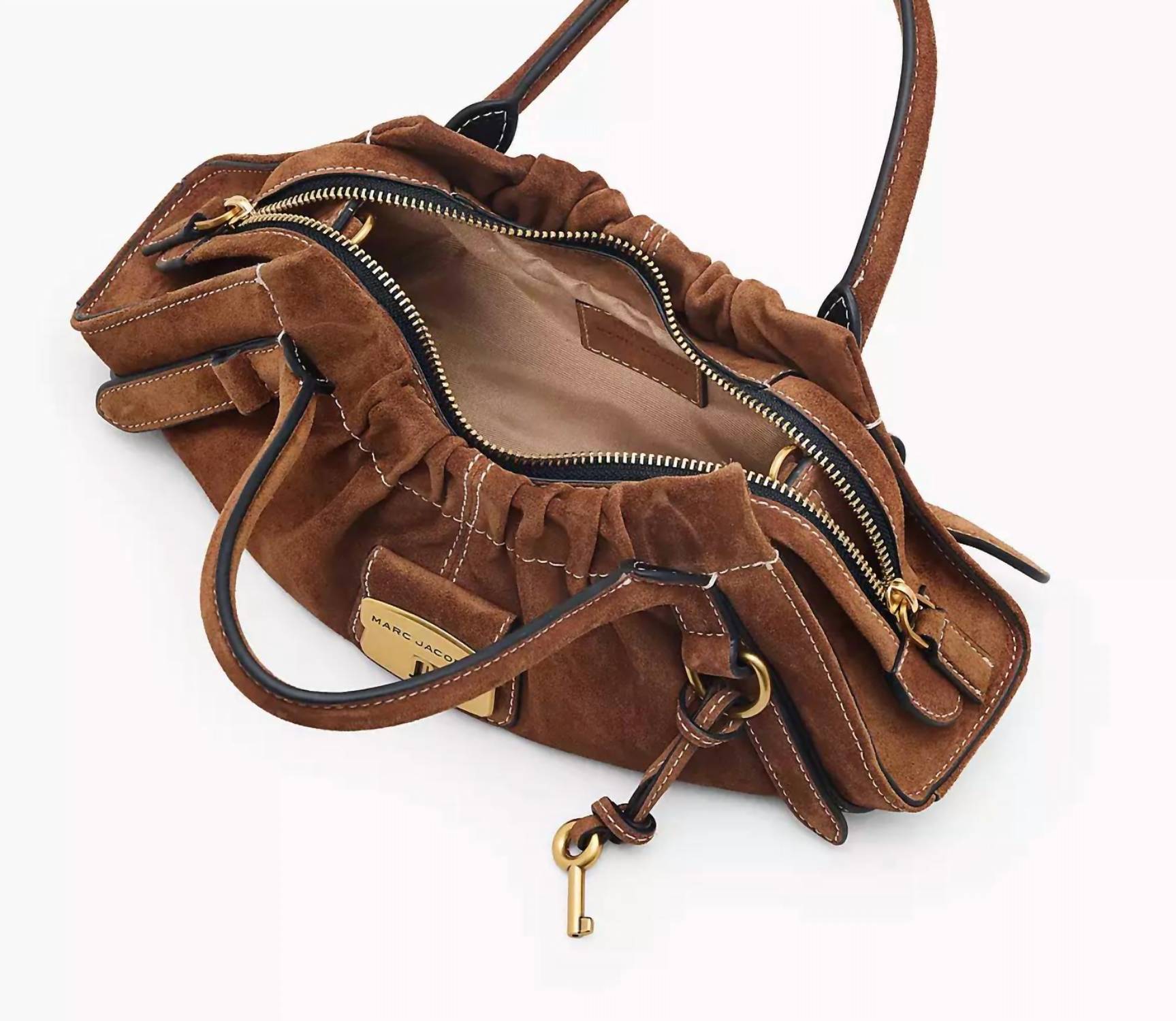 Marc Jacobs - Women's The Suede Cristina Satchel Bag