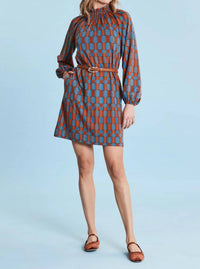 Tyler Boe - Pammie Mock Neck Mini Dress