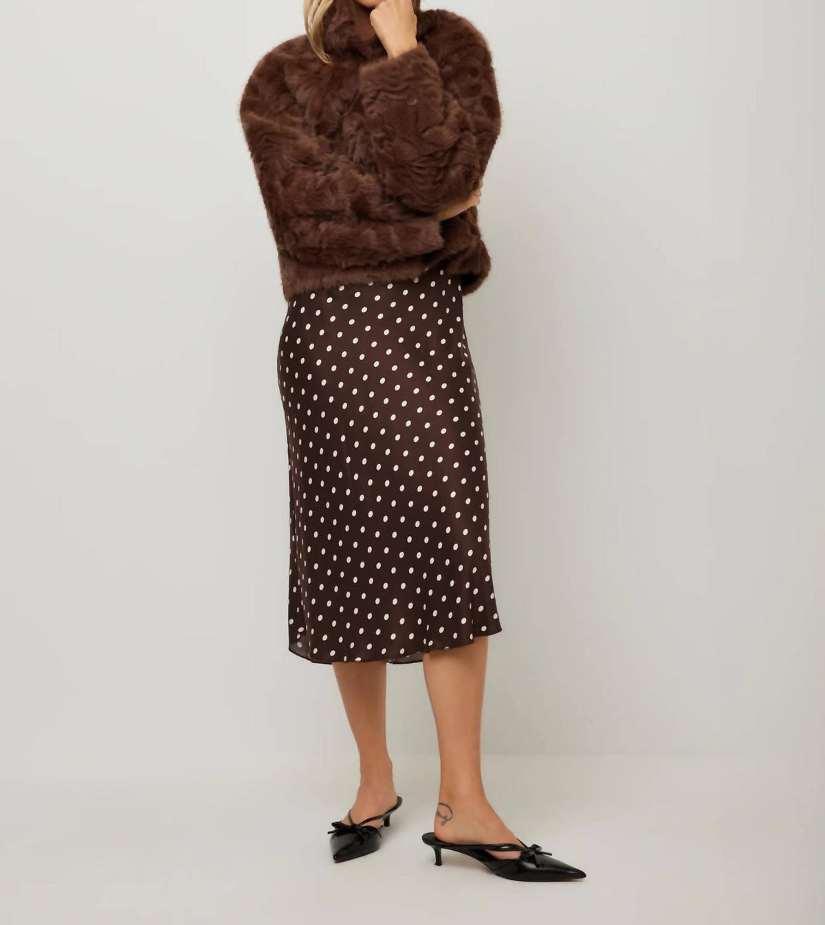 Fifteen Twenty - Mackenzie Reversible Faux Fur Coat