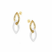 Adriana Pappas - Women's Enamel Link Earrings
