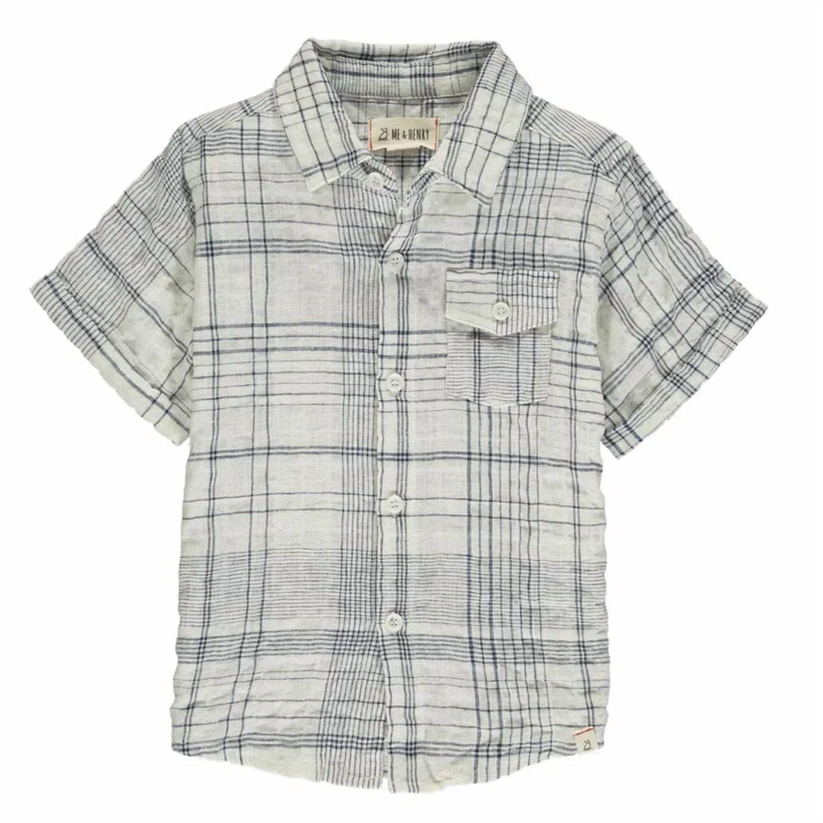 Me & Henry - Boy's Newport Short Sleeve Shirt