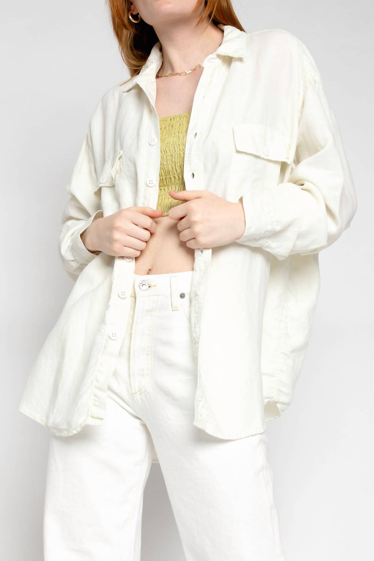 Nsf - Busy Boyfriend Oversized Shirt