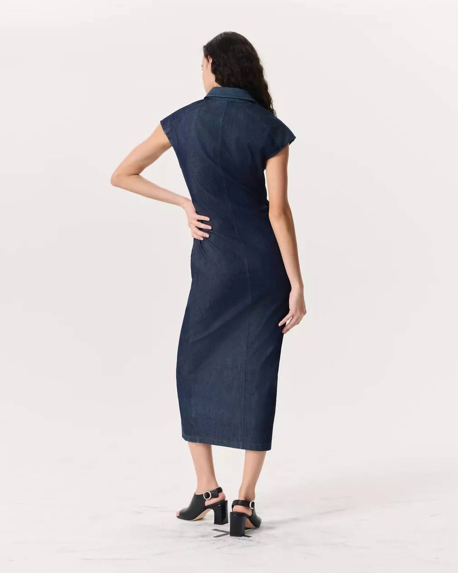 Rag & Bone - Rbairflex Leah Denim Midi Dress