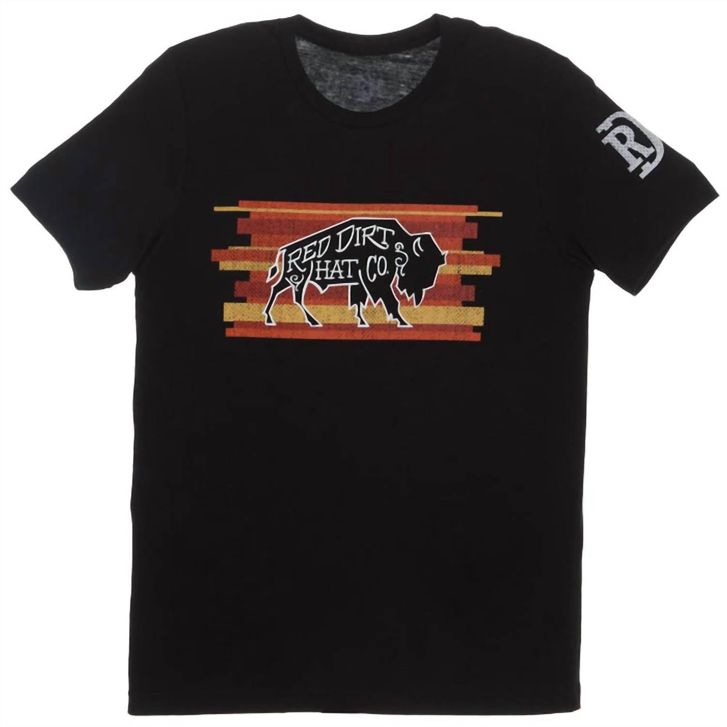 Red Dirt Hat Company - Buddy Bison Graphic Short Sleeve T-shirt