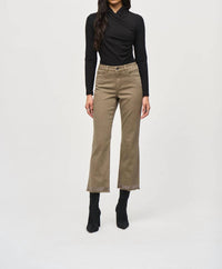 Joseph Ribkoff - Denim Straight Pants With Frayed Hem