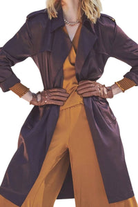 Nouvelle / Silk95Five - Kensington Long Trench Coat