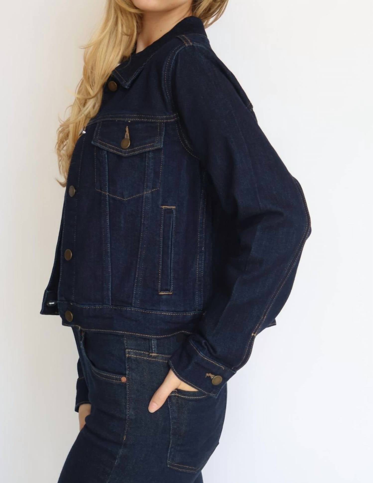 Just Black Denim - Stretch Classic Jacket