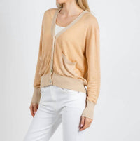 In Bed With You - Stampato V Pocket Cardigan