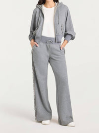 Cinq A Sept - Heather Maddie Zip Up Sweatshirt