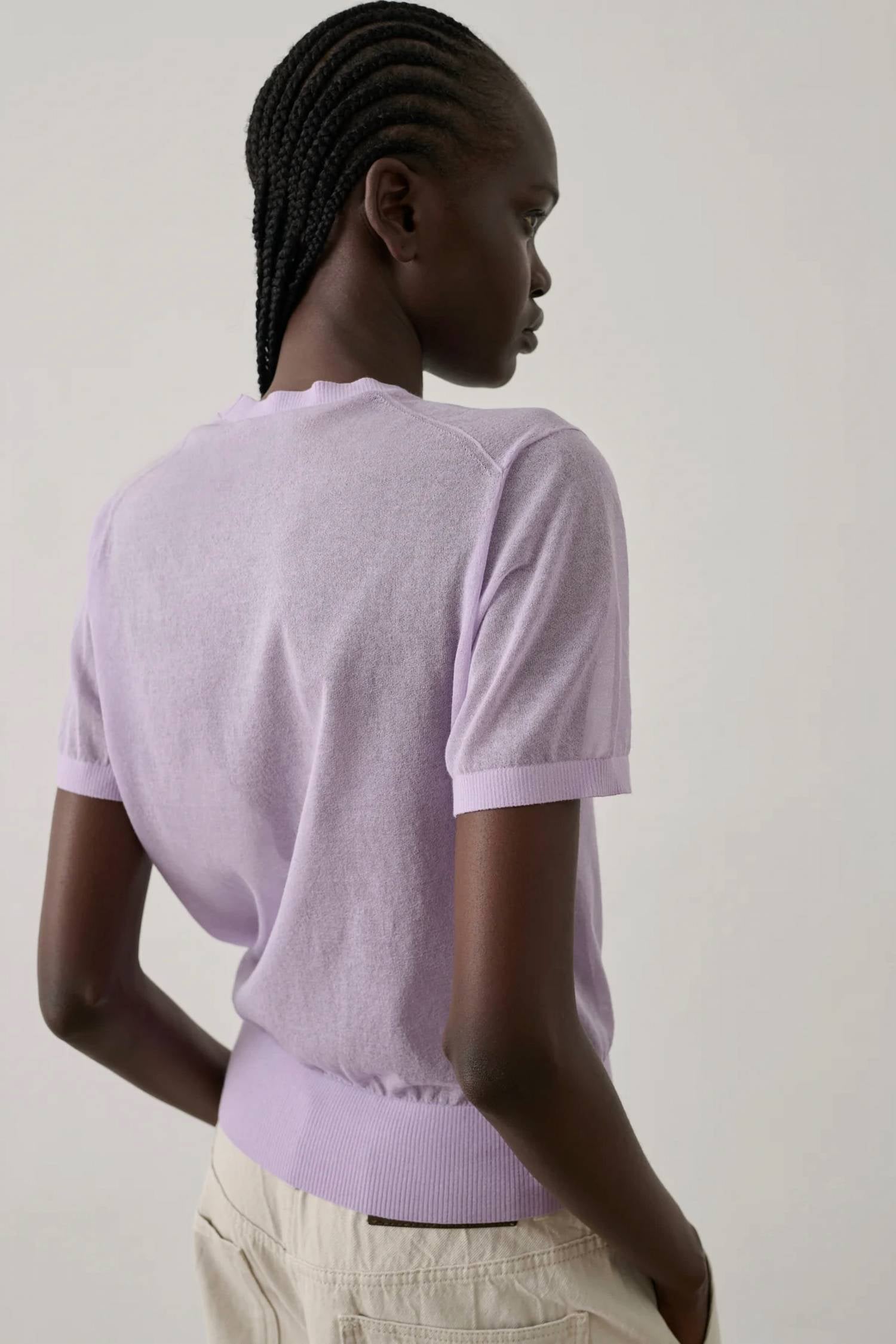 Soeur - Dua Short-sleeve Pullover Sweater
